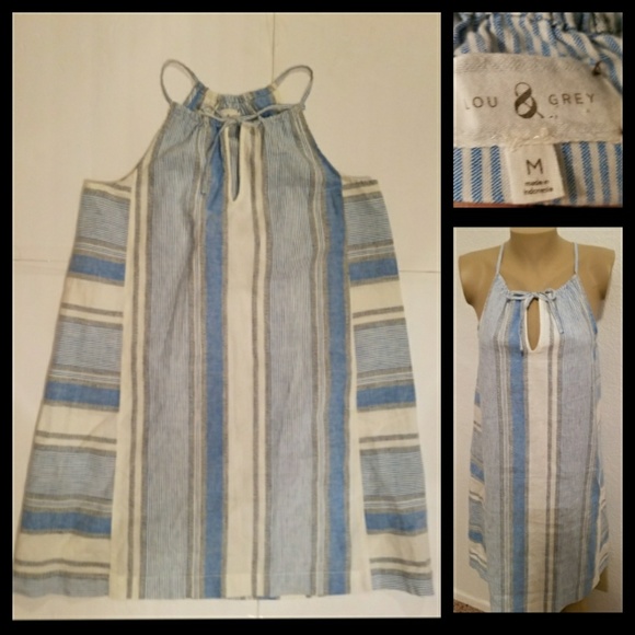 Lou & Grey Dresses & Skirts - Lou & Grey Pin Stripe Summer Dress